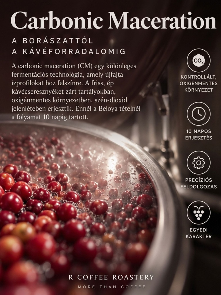 Etióp Beloya Carbonic Maceration Nespresso kompatibilis kapszula
