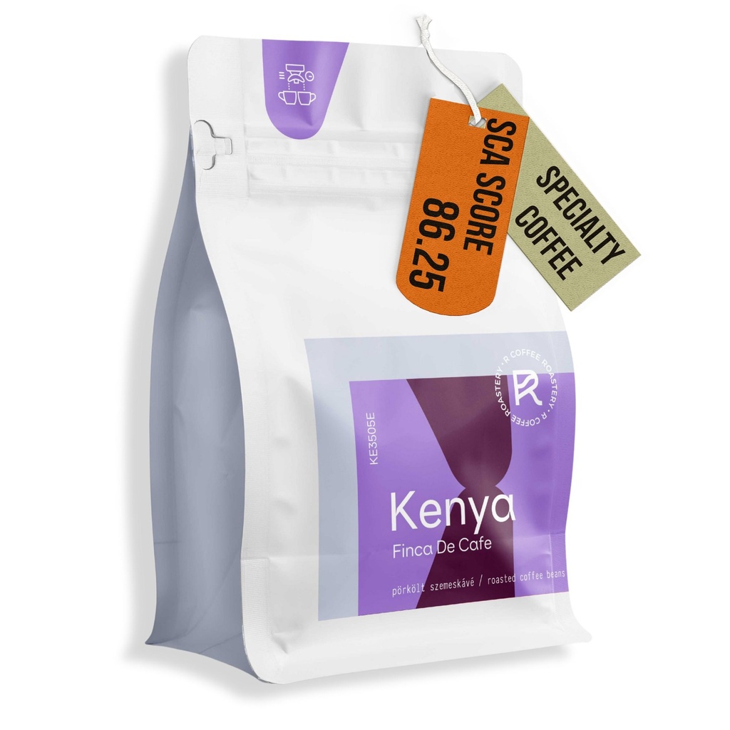 Boabe de cafea speciale Kenya Finca De Cafe Peaberry 