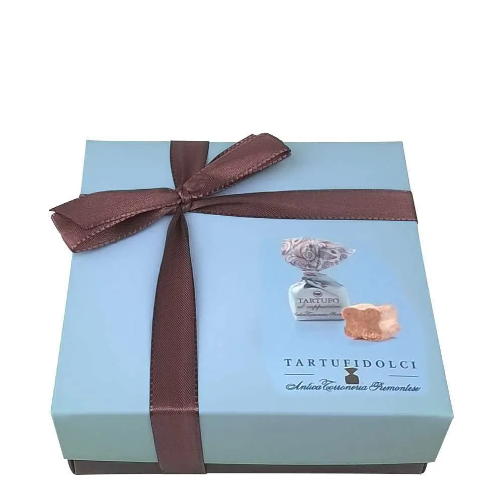 Antica Torroneria Trüffel ajándékdoboz – Tartufo dolce al cappuccino(125 g)