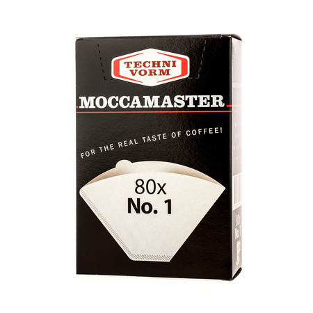 Moccamaster papírfilter No. 1 – 80 db
