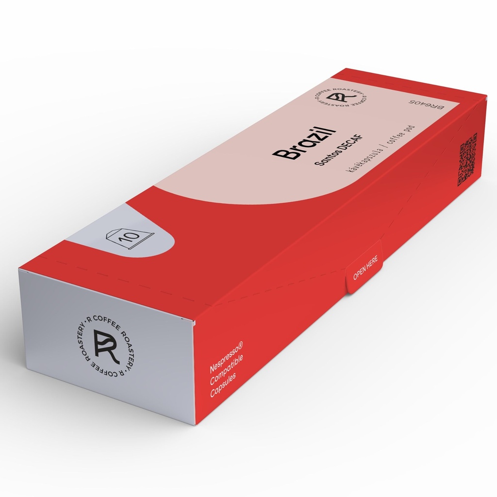 Brazilia Santos Decaf - capsule compatibile Nespresso fără cofeină