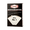 Moccamaster papírfilter No. 1 – 80 db